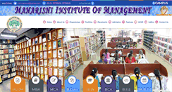 Desktop Screenshot of maharishiinstituteofmanagement.com